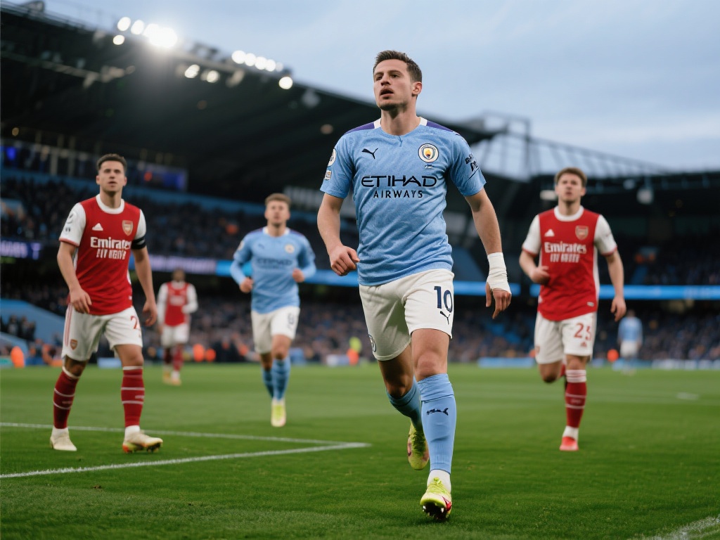 例如，在某场英超联赛中，曼城与阿森纳历史交锋记录为