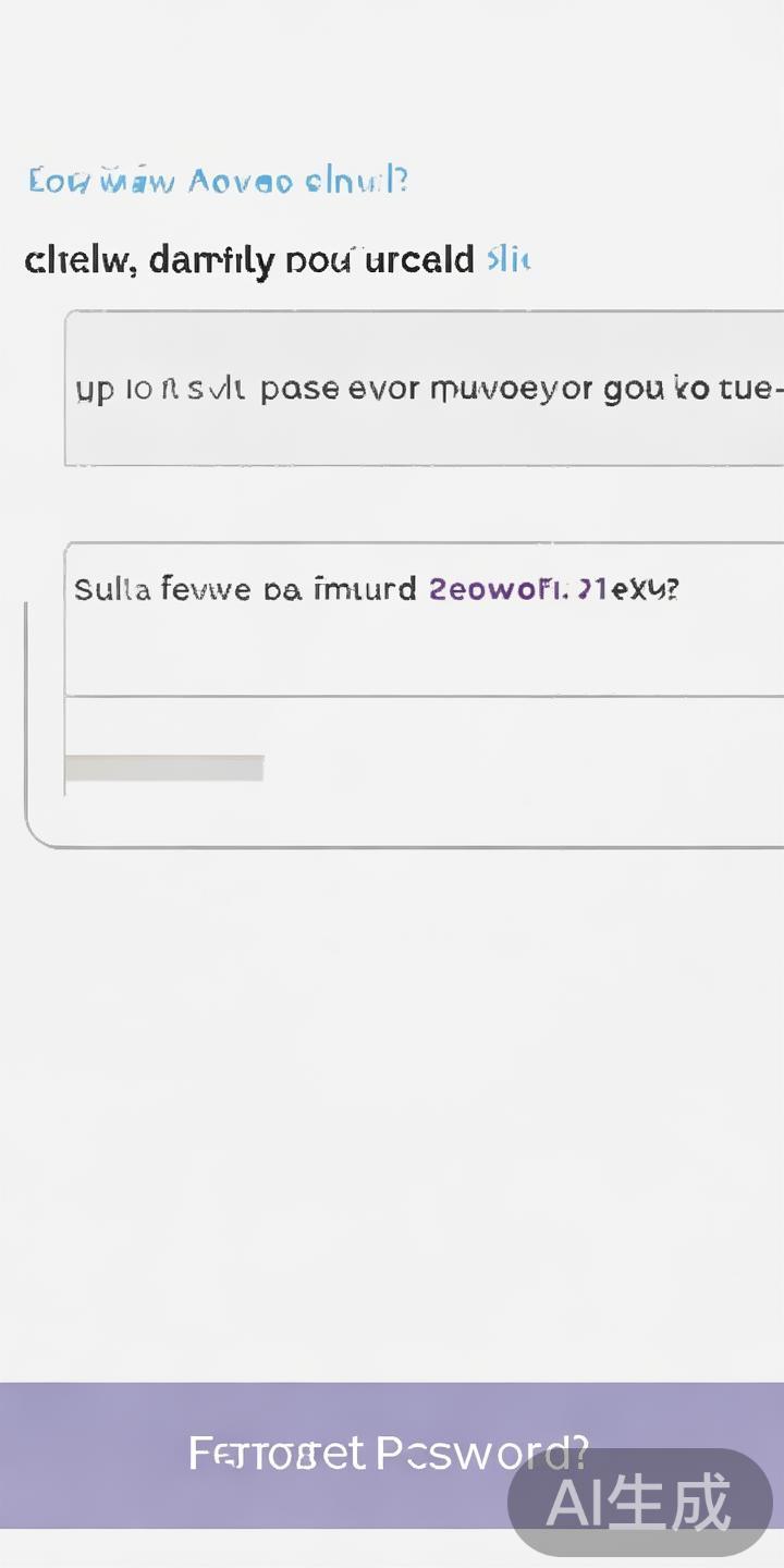 第二步：选择“忘记密码”选项
在登录框下方，通常